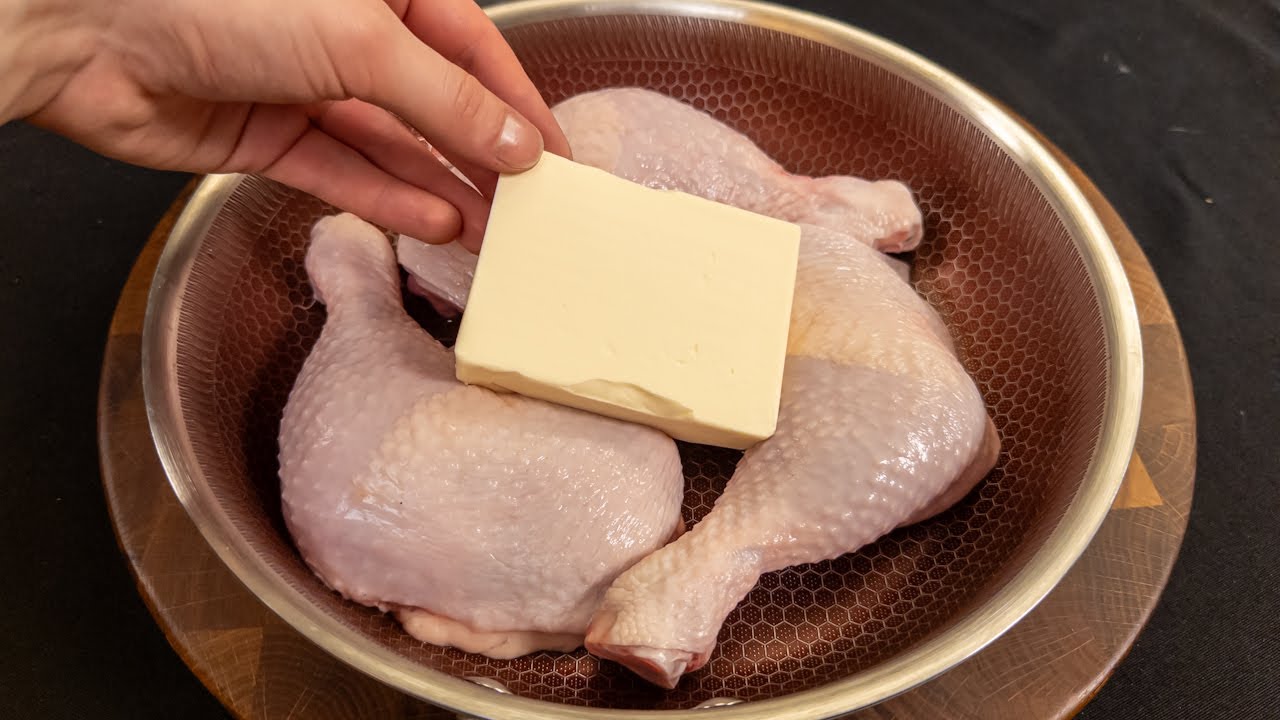 Mein Großvater hat mir dieses Rezept für Huhn beigebracht! Jetzt zeige ich es Ihnen!