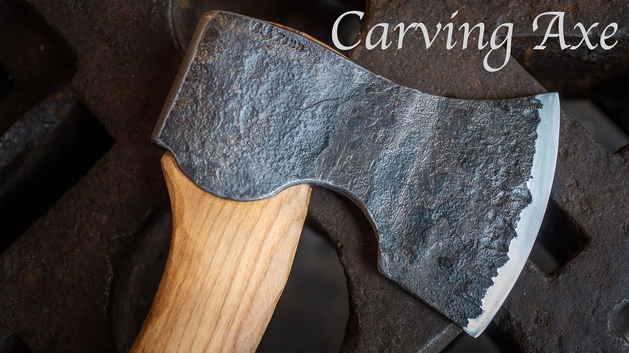 Forging a Small Folded Carving Axe