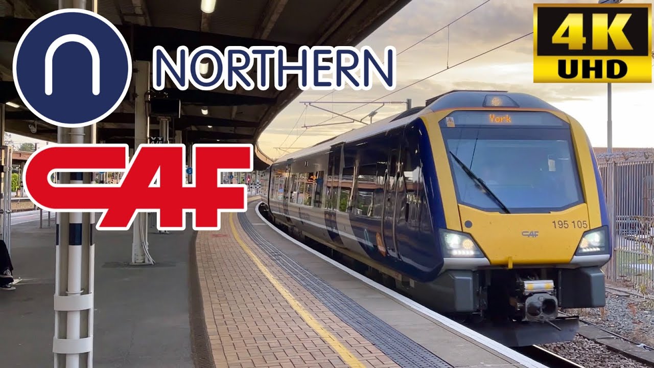 [Northern Rail: York to Leeds via Ulleskelf, Mickefield] CAF British Rail Class195 Civity DMU 195105