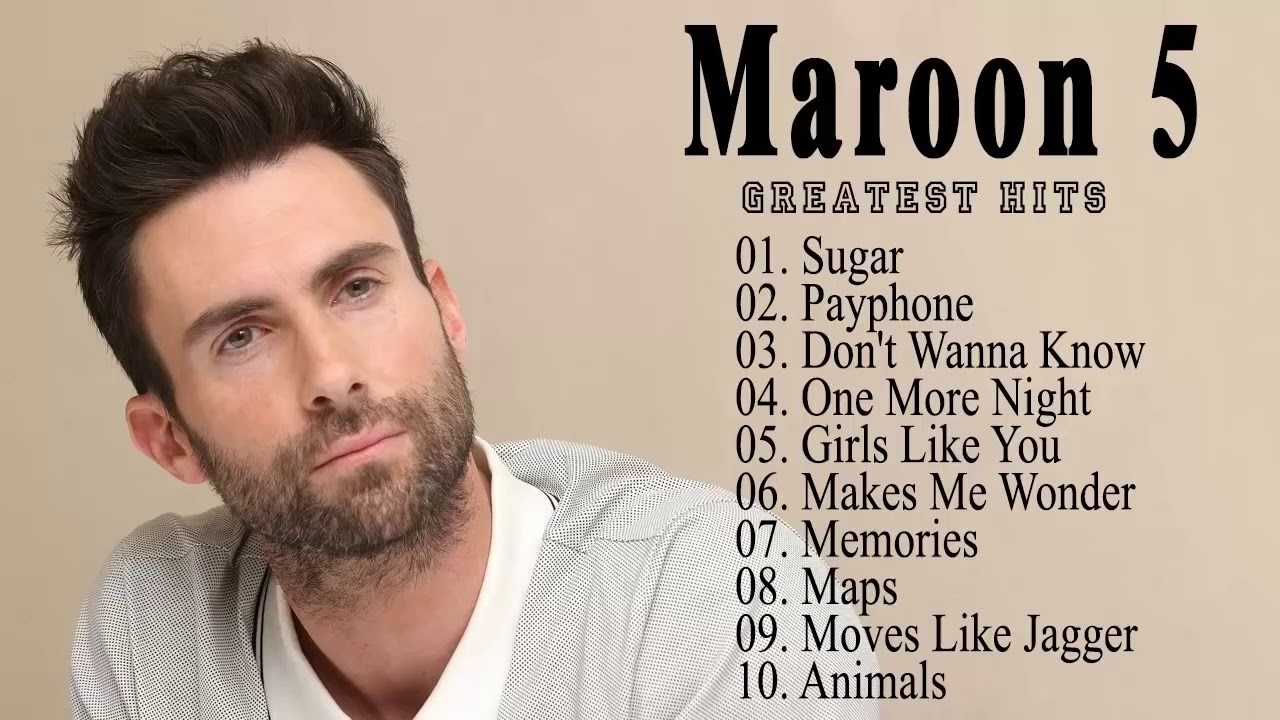 Maroon 5 Greatest Hits Full Album 2021 Maroon 5 Best Songs Playlist 2021