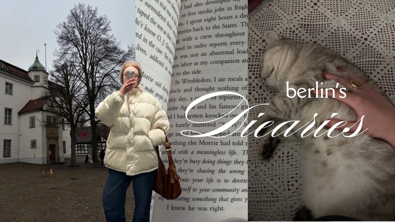 berlin's diaries |let's learn how to enjoy winter |potsdam, table tennis, thrifting and cozy dinners