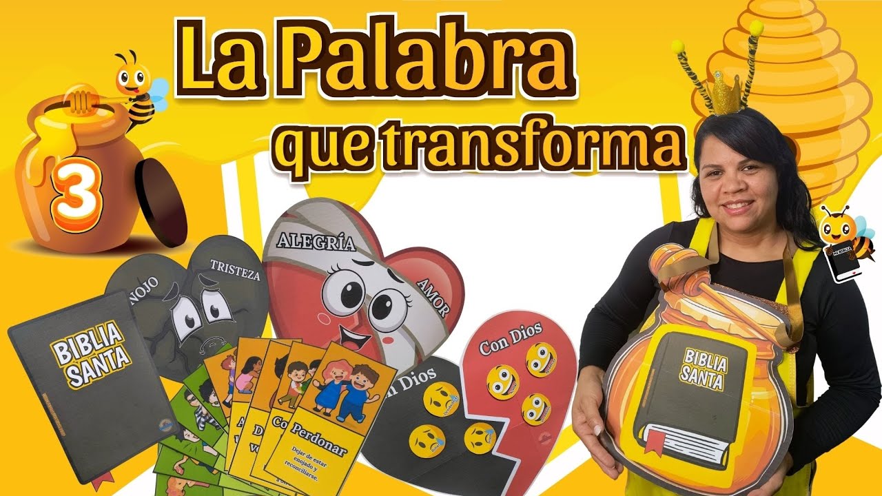 LA PALABRA QUE TRANSFORMA -LECCI&Oacute;N 3- SERIE M&Aacute;S DULCE QUE LA MIEL