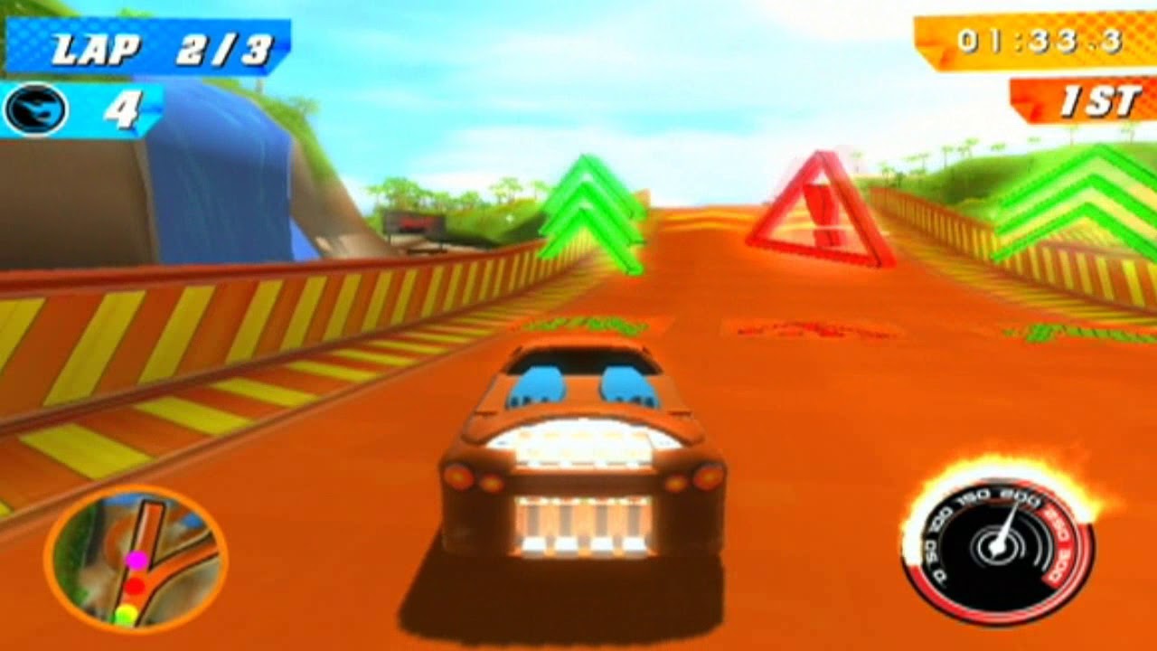 Hot Wheels: Track Attack Redone-Aquarium Race