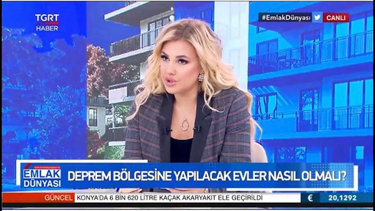 Evrim Kırmızıtaş Başaran ile Emlak Dünyası |  Ali Kemal Şahinsoy Kentsev YK üyesi