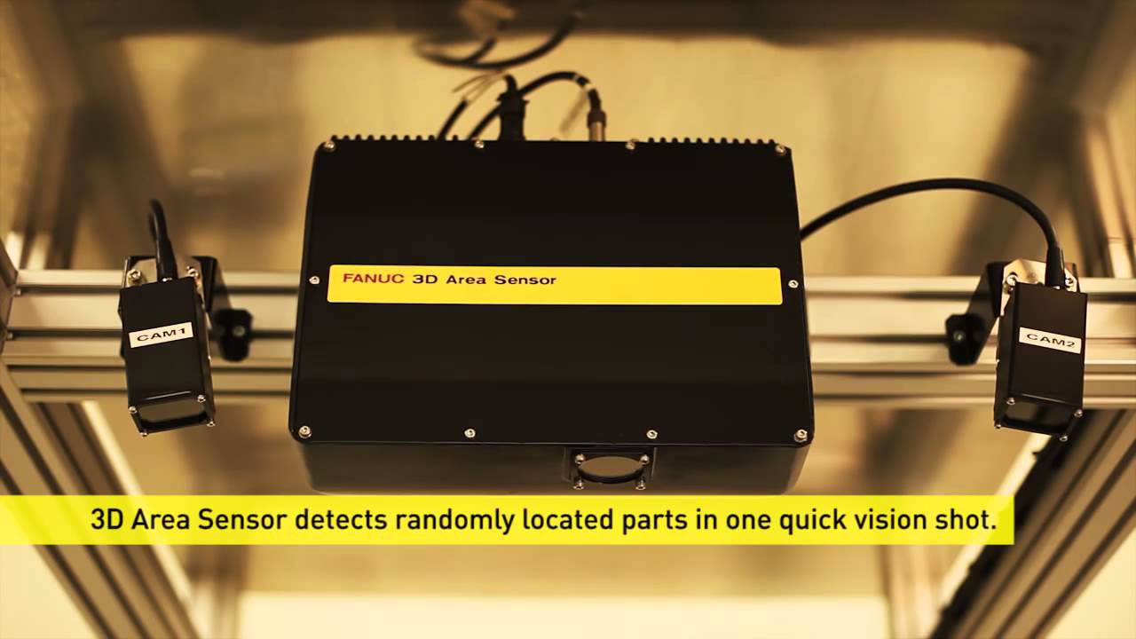 FANUC High Speed Bin Picking with 3D Area Sensor