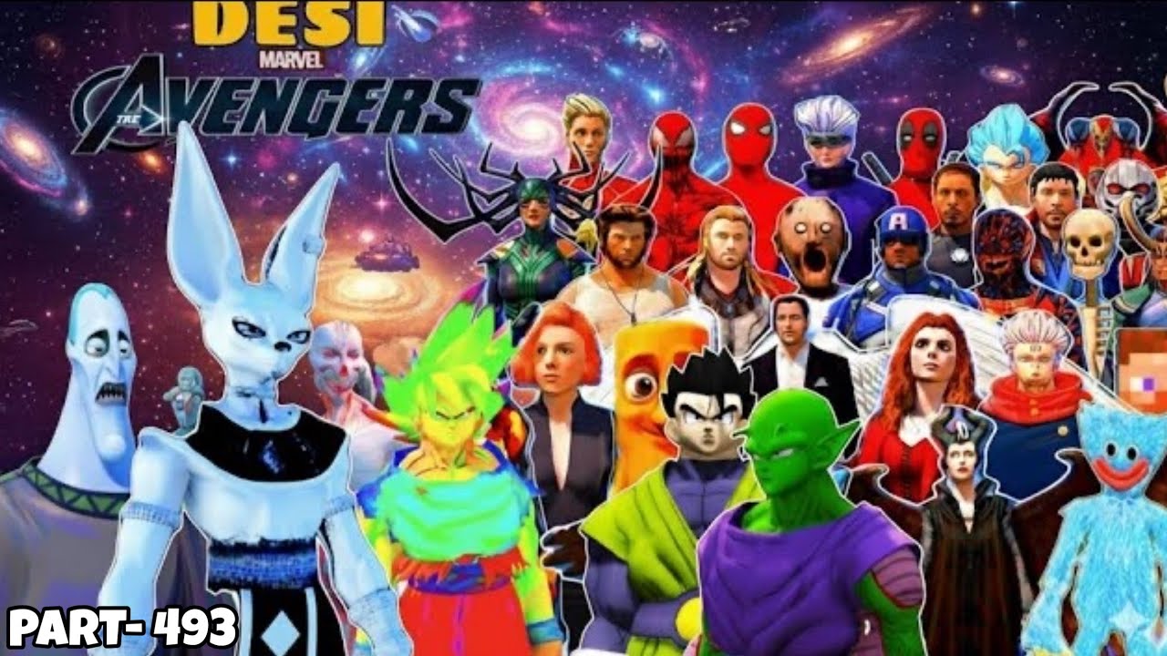 DESI Avengers Could Not Survive the Wrath of Evil Lord God Infinity in GTA 5 | #493