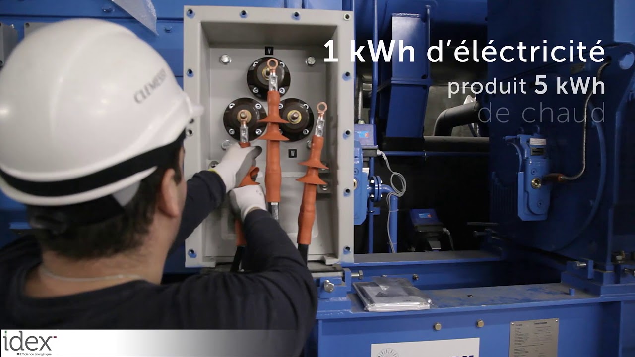 Idex - Installation de thermo-frigo-pompes d'une puissance unique en France