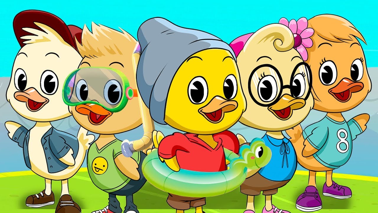 FIVE LITTLE DUCKS | Kids song | Clap clap kids