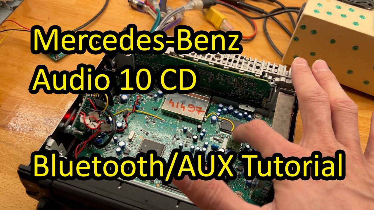 Mercedes-Benz Audio 10 CD (MF2910) - Bluetooth / AUX Tutorial & Thoughts