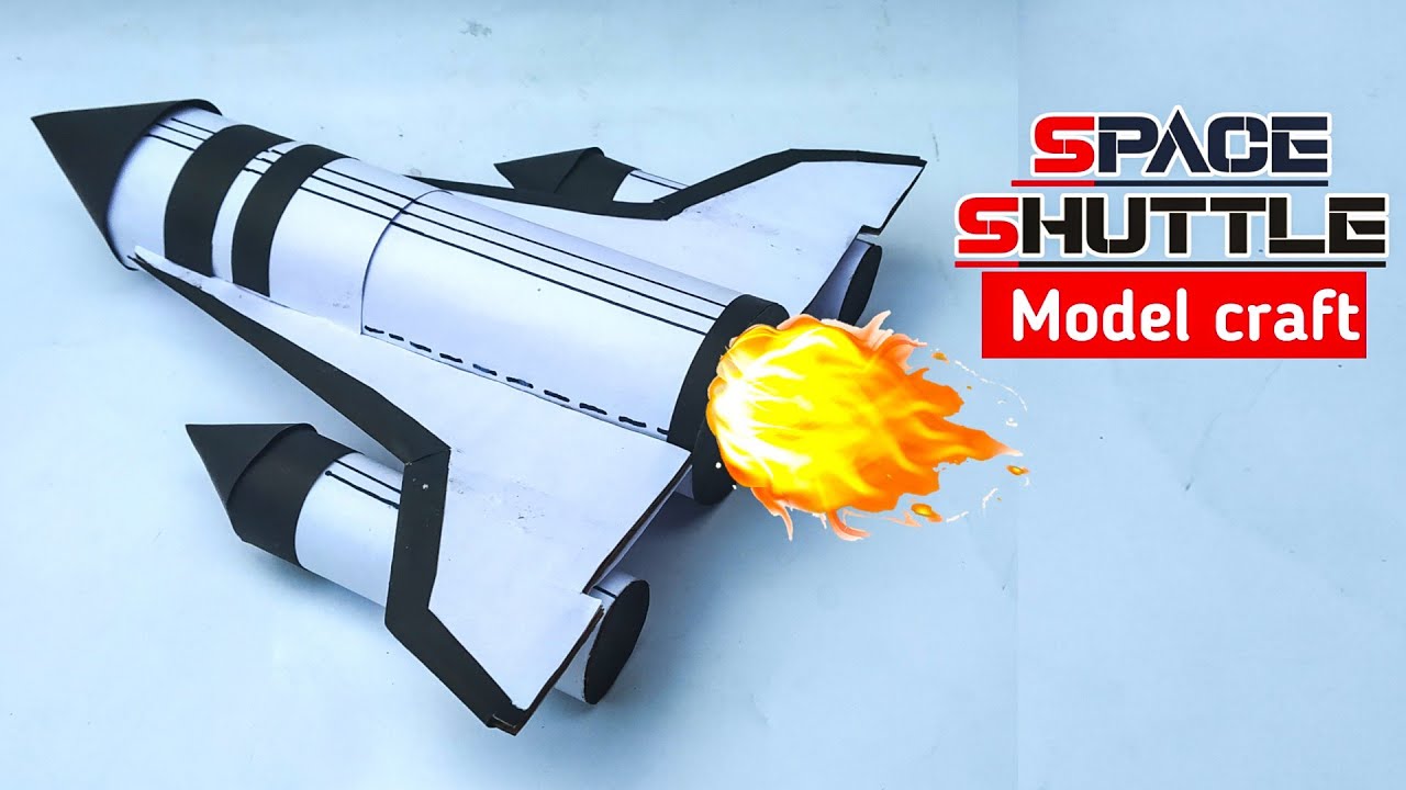 Model of Space Shuttle for school project / Rocket model / School project craft / The Art Mind