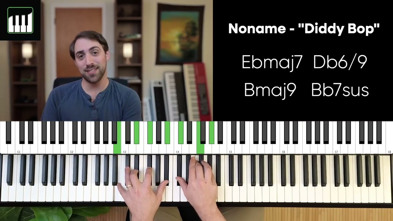 How to Play Noname “Diddy Bop” & Level Up Your Hip-Hop Jazz Harmony (Piano Tutorial Lesson)