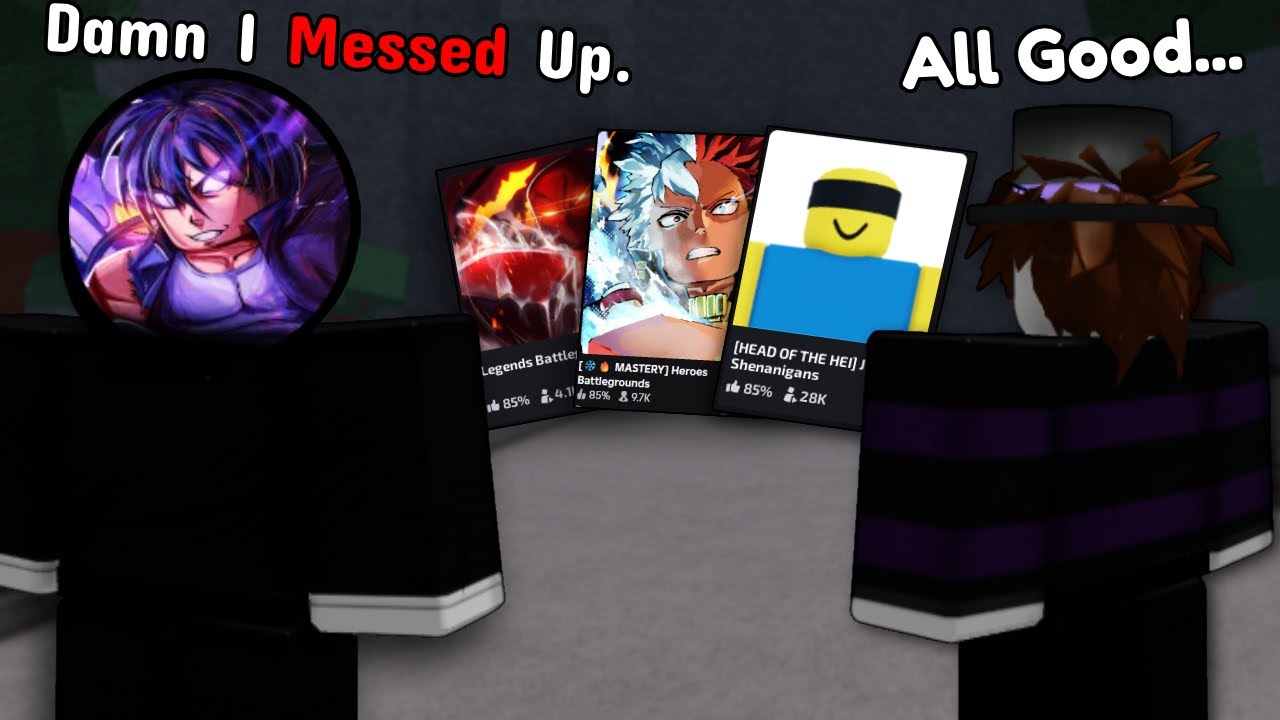 Roblox Battleground Games Aren't The Same.