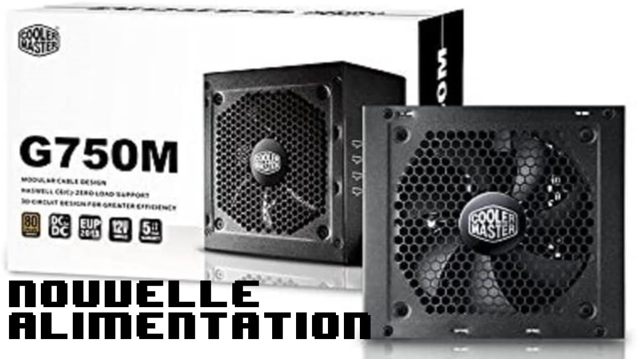 Je change l'alimentation de PC 