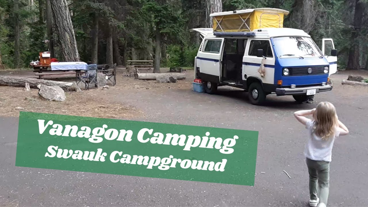 Vanagon Camping at Swauk Campground | Wenatchee National Forest