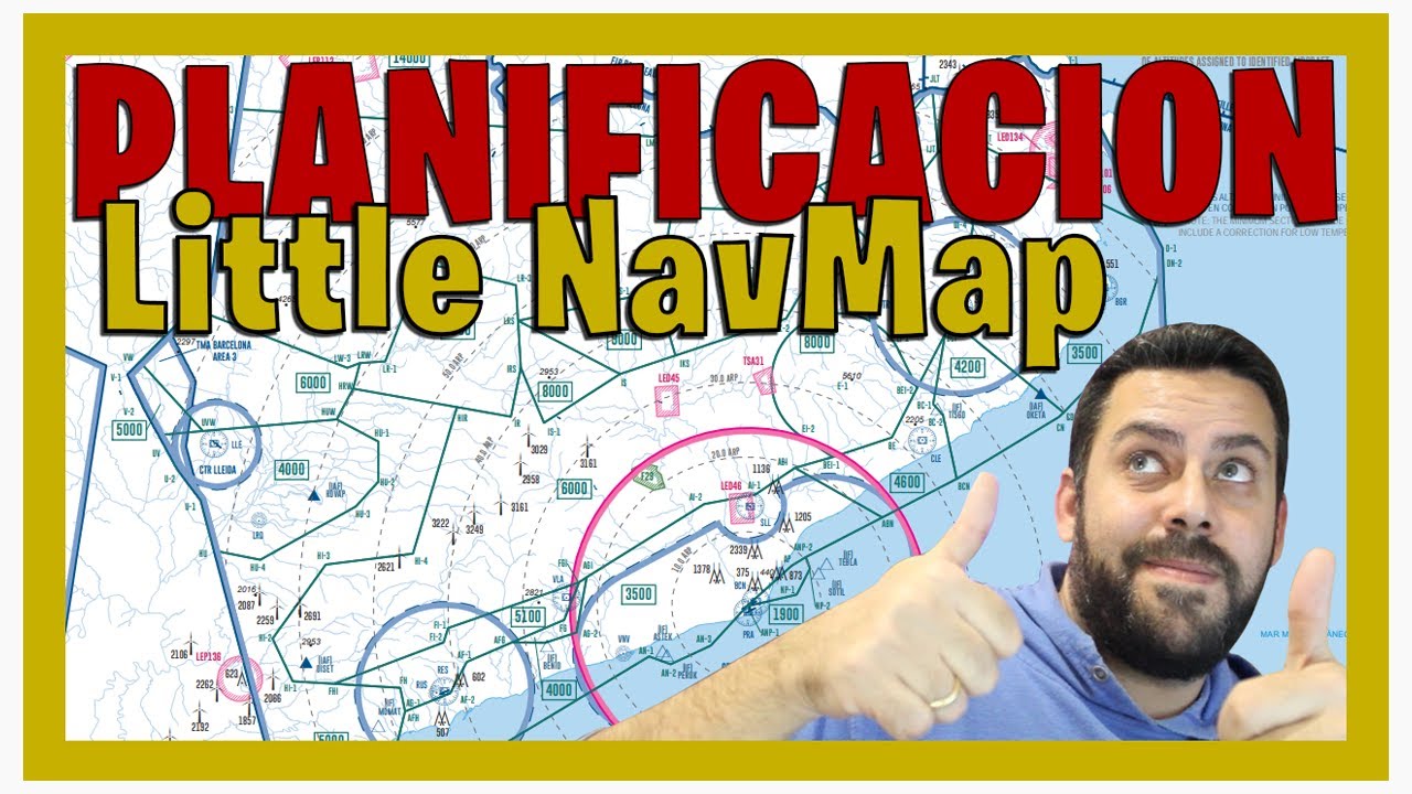 TUTORIAL VUELO VFR 🌍▶ (C&oacute;mo PLANIFICAR un Vuelo VISUAL) Little NavMap