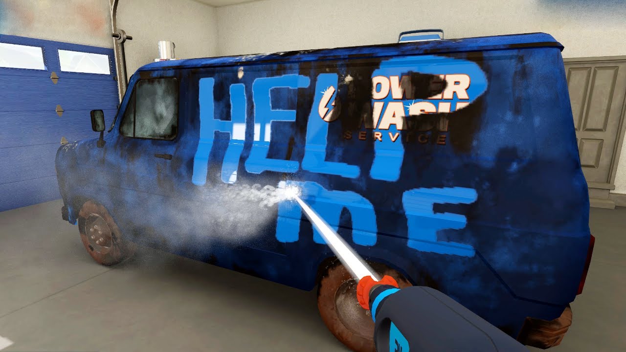 Pressure Washing My Neighbors Dirty House and Cars (Powerwash Simulator Gameplay)