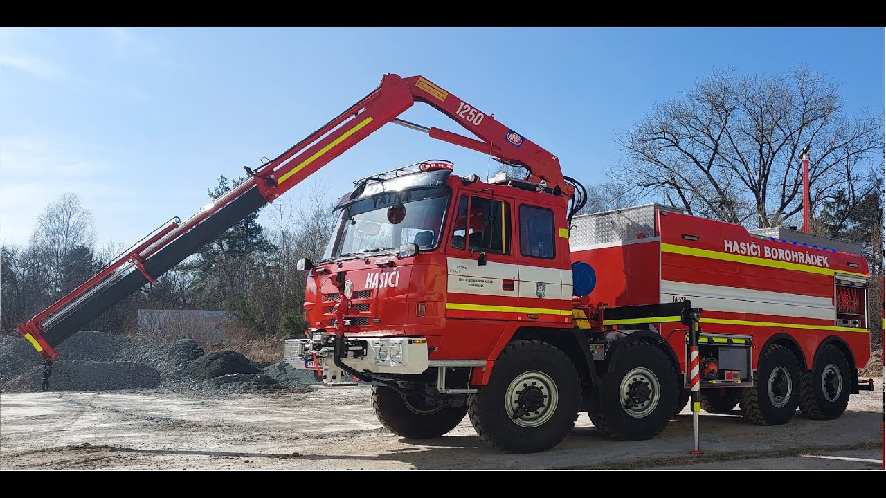 Hasiči Borohrádek - Tatra 815 8x8 - TA S2R