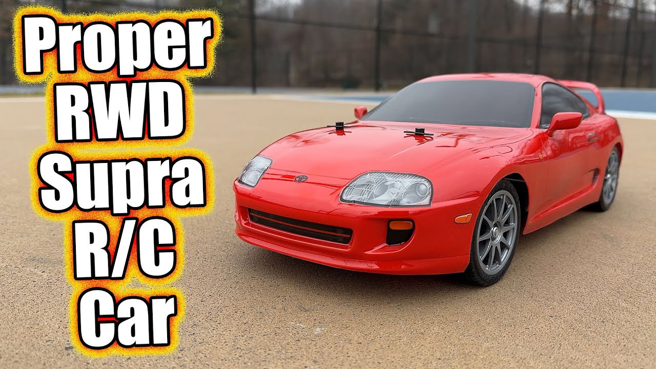 Under The Hood Is Very Interesting - New Tamiya BT-01 Toyota Supra JZA80