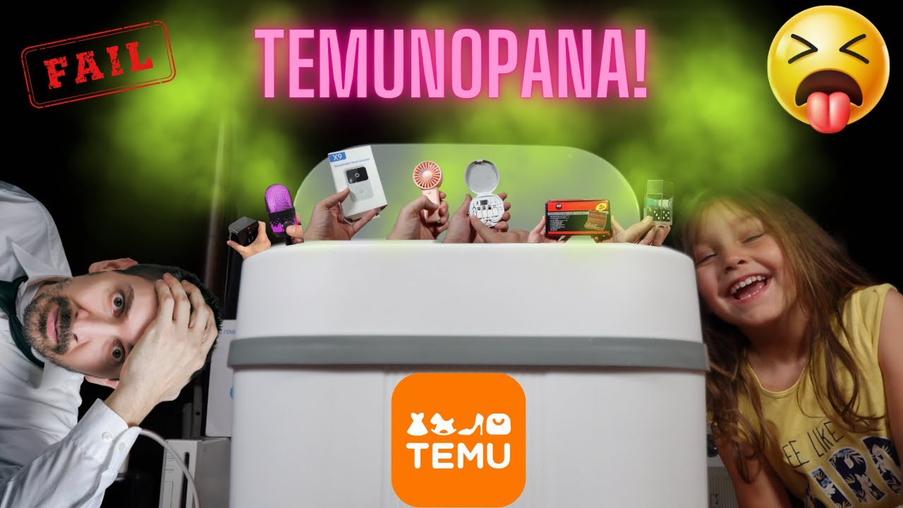 MYSTERY TEMU UNBOXING! TEMUNOPANA 🤣