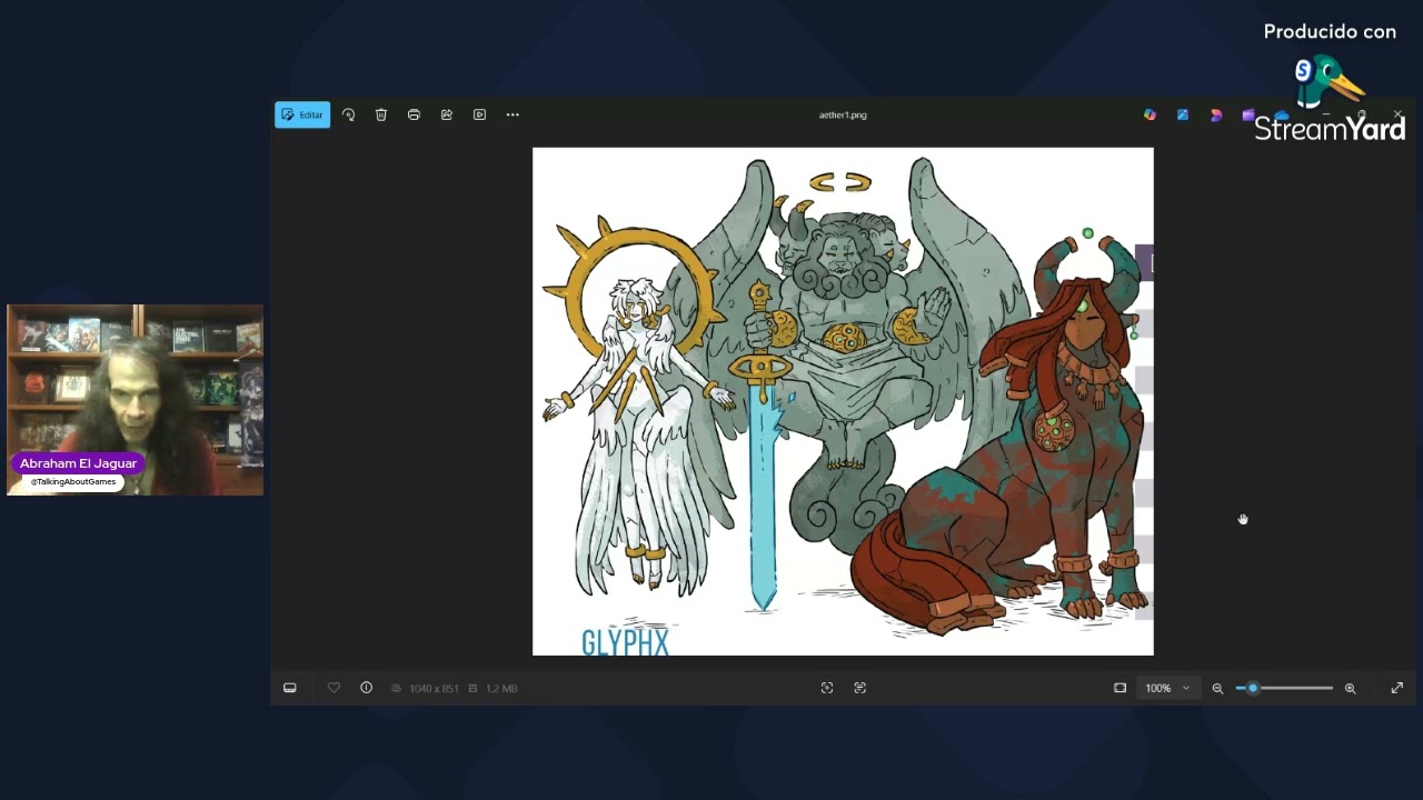 Aether Nexus: Fantasy Mecha Roleplaying Game review pt14: Glyphx