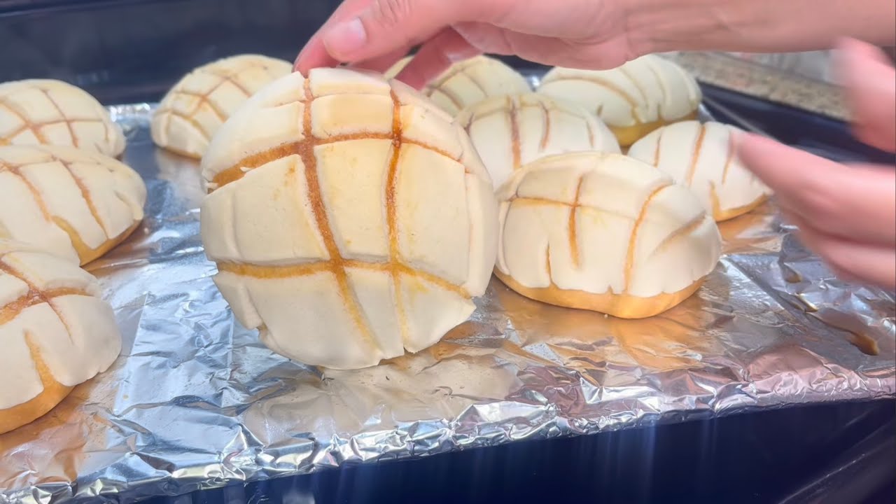 Cómo hacer semitas🇭🇳/Conchas🇲🇽/Receta fácil de hacer te lo explico en solo 10 minutos 🙌