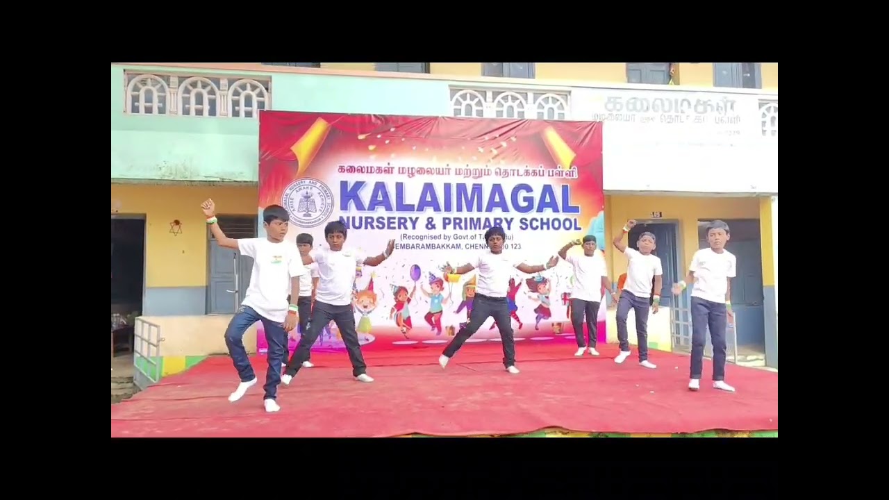 77th republic day celebration 💐 4th &5th std students dance performance 