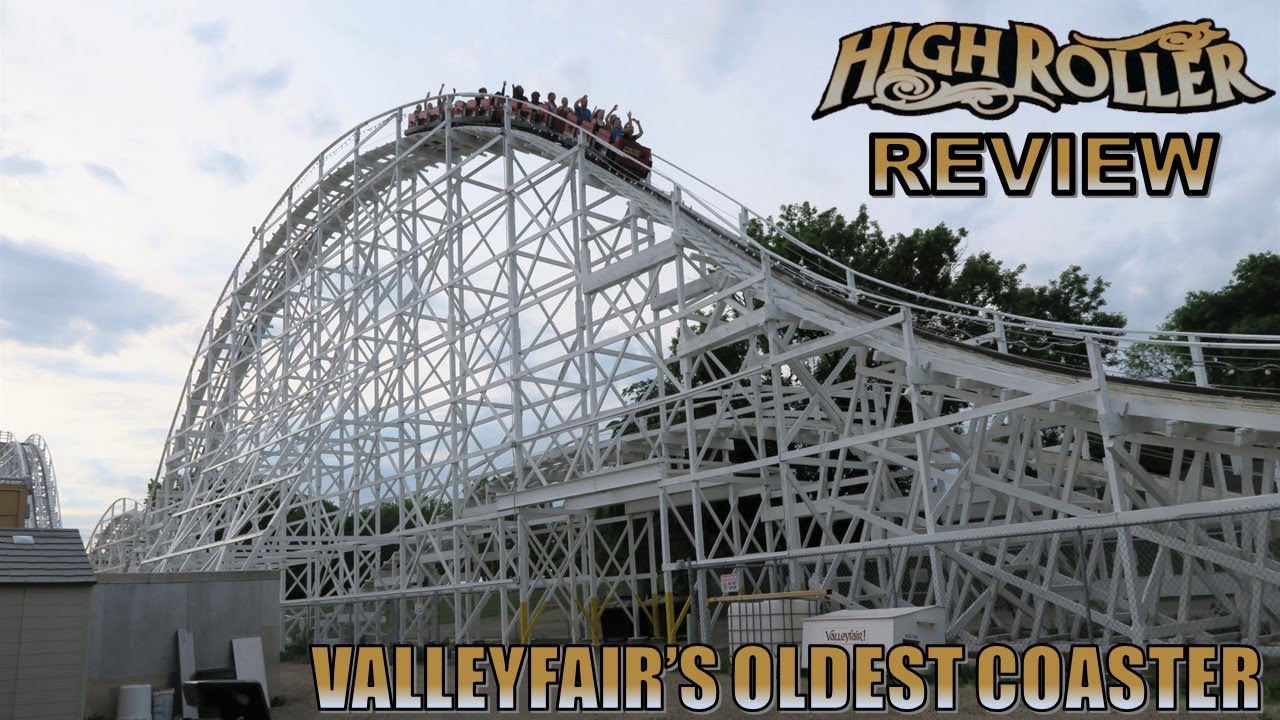 High Roller Review, Valleyfair Classic Wood Coaster | Park's Oldest Roller Coaster