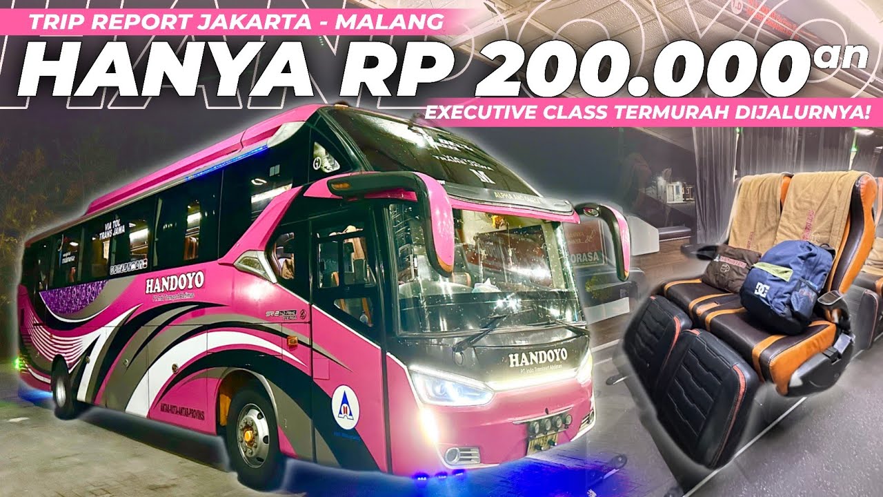 JARANG ORANG TAU‼️😱 BUS TARIF PALING MURAH DIJALURNYA‼️ - Trip Bus Handoyo Bekasi - Malang
