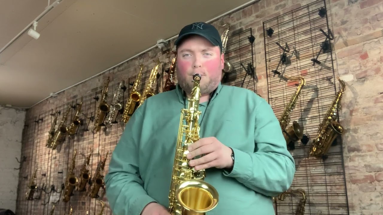 Selmer Paris AXOS 54 Alto Brand New! Check out this play test! www.newyorksax.com