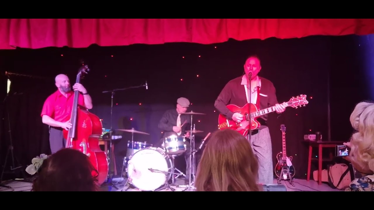 Darrell higham & the enforcers ( Eddie cochran set) @ York Ted Fest