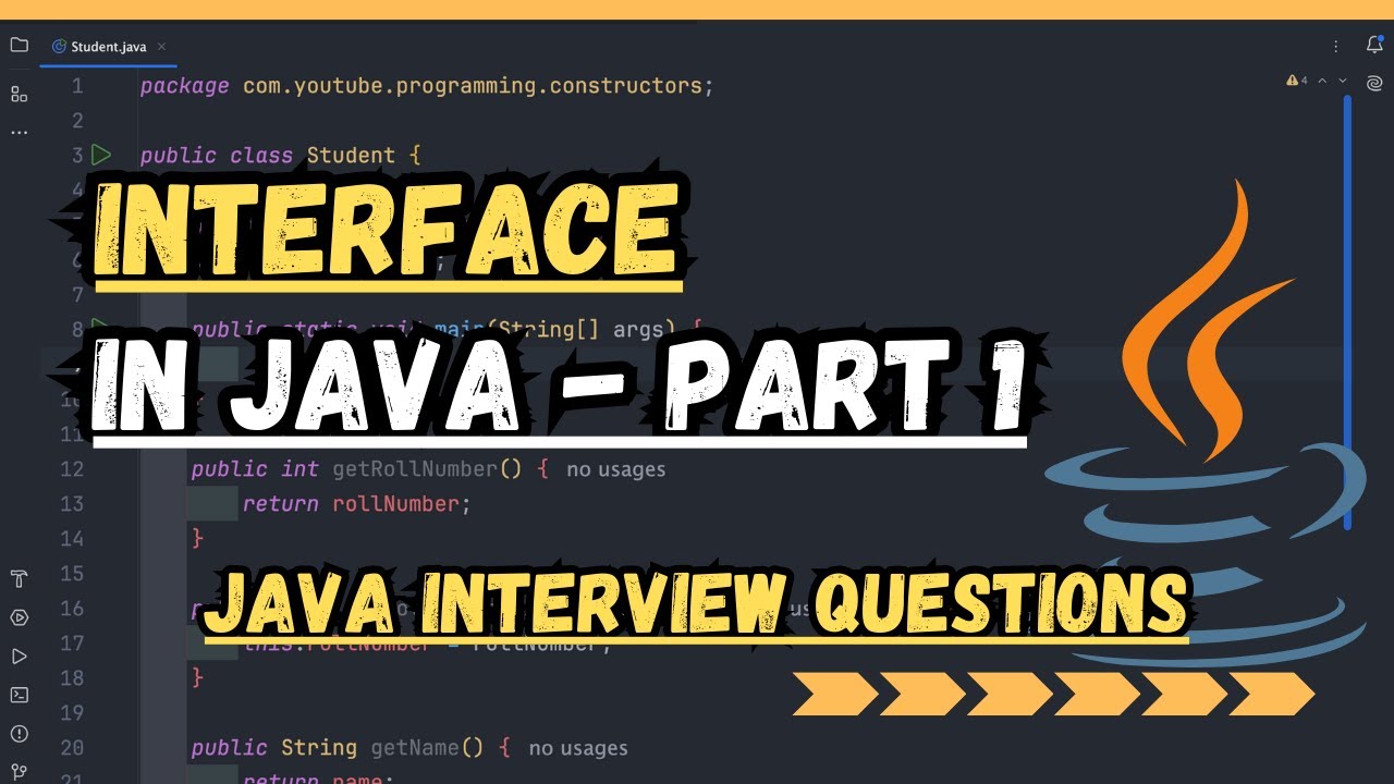 Interfaces in Java | Java Interview Questions | Part 1