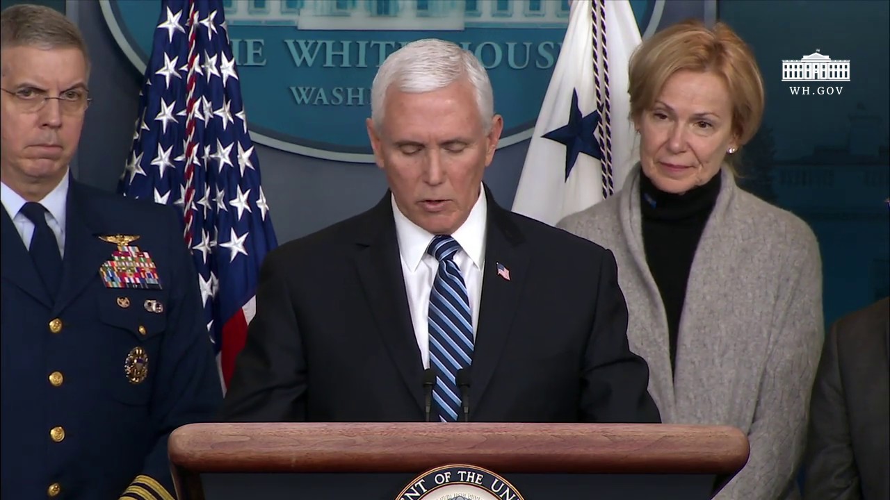 3/6/20: Members of the Coronavirus Task Force Hold a Press Briefing