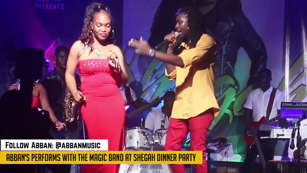 Abban's exceptional Live Band Performance with the Magic Band at Shegah's Dinner Party