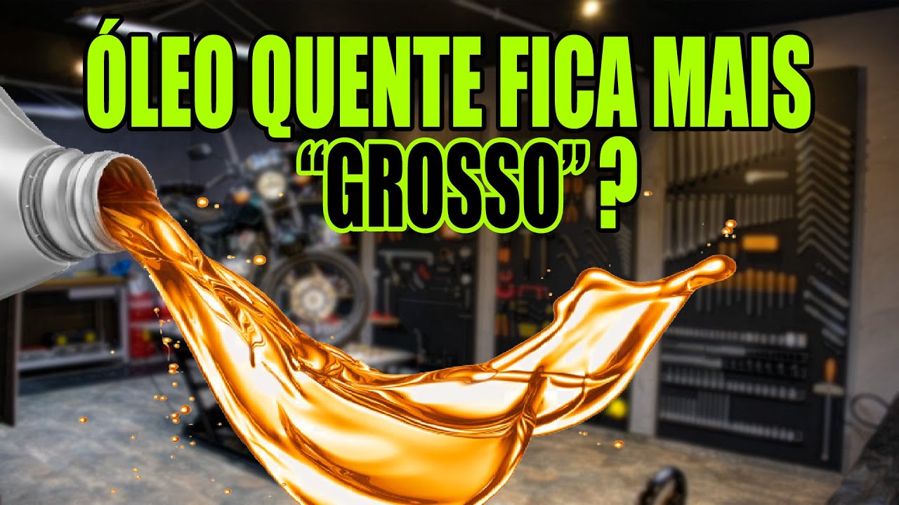 Quando o óleo esquenta ele fica mais ou menos viscoso?