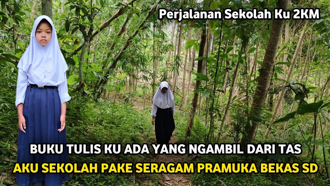 KAGET.. GAK SENGAJA JUMPA GADIS KECIL TANPA AYAH TANPA IBU HIDUP SEDERHANA DI TENGAH HUTAN 