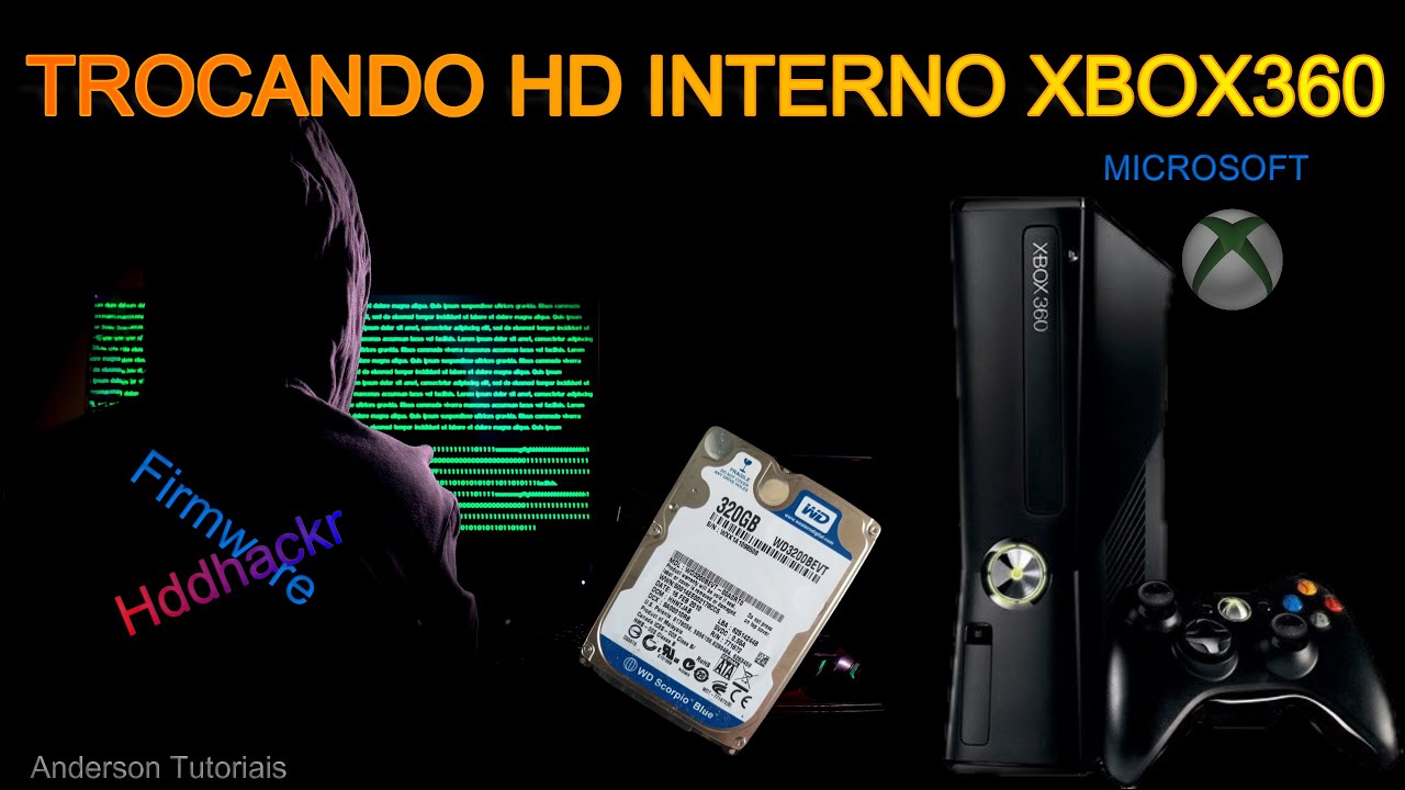 🔴Como Transformar HD externo em HD interno Xbox 360 ''HddHackr'' HD Original Microsoft 2023 🎮
