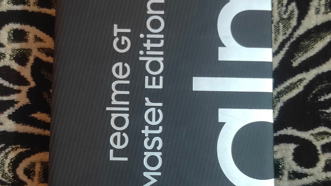 Realme GT Master Edition Unboxing Video | #realme #realmegtme #gtseries  | Road To 125 Subscribers