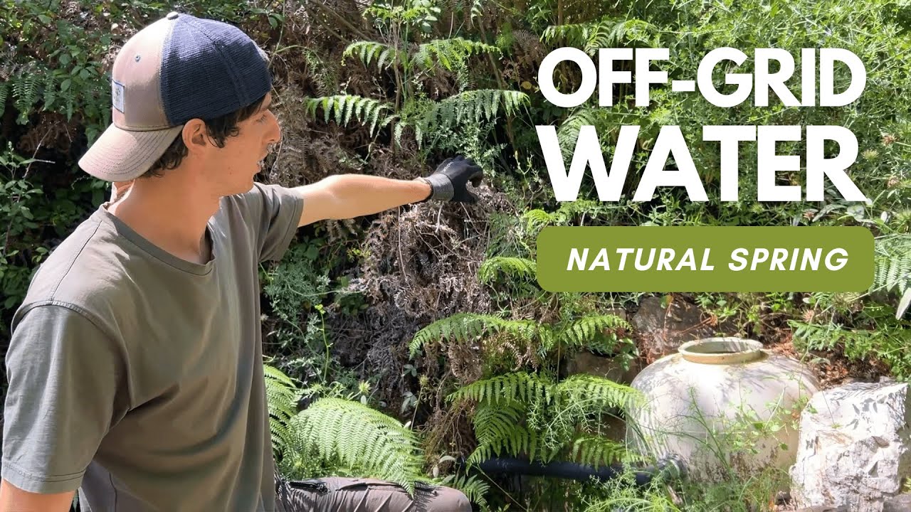 How this property runs entirely off natural spring water