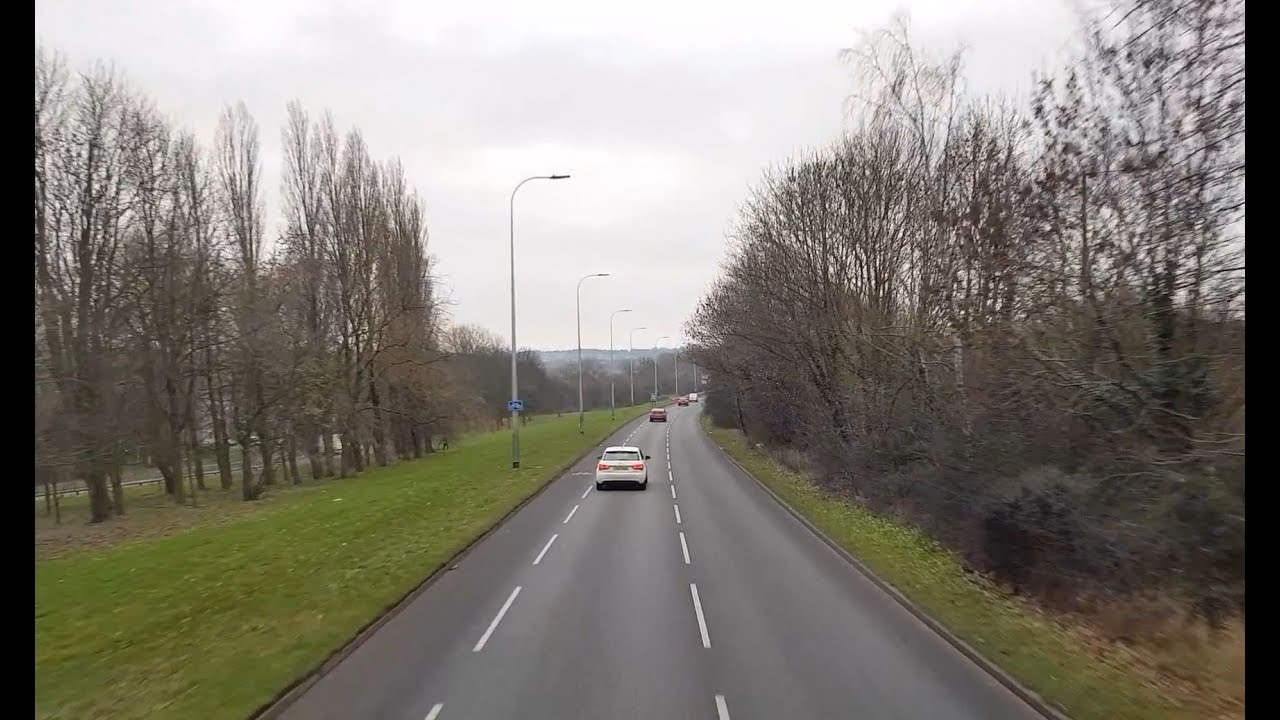 Stagecoach South Yorkshire 43 Full Route Visual- Sheffield to Chesterfield
