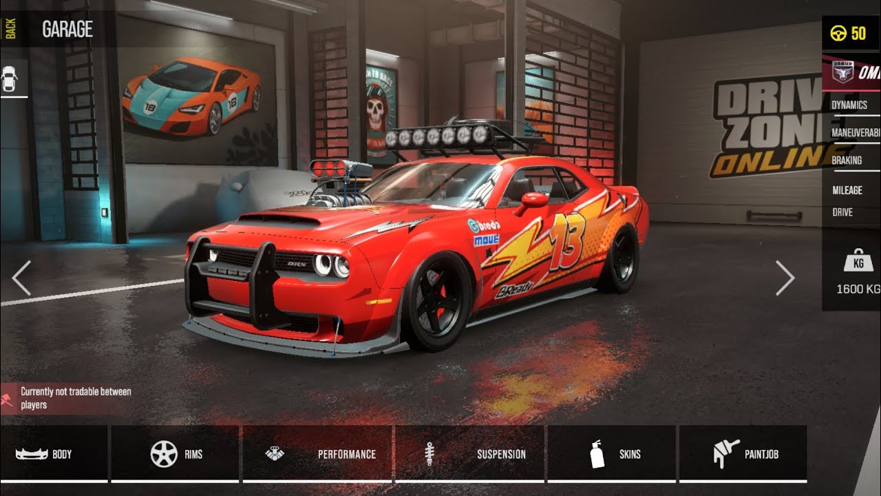Dodge SRT Hell Cat  | Buying Some Expensive 🤑 Part's And Upgrading To Max Level | Drive Zone Online
