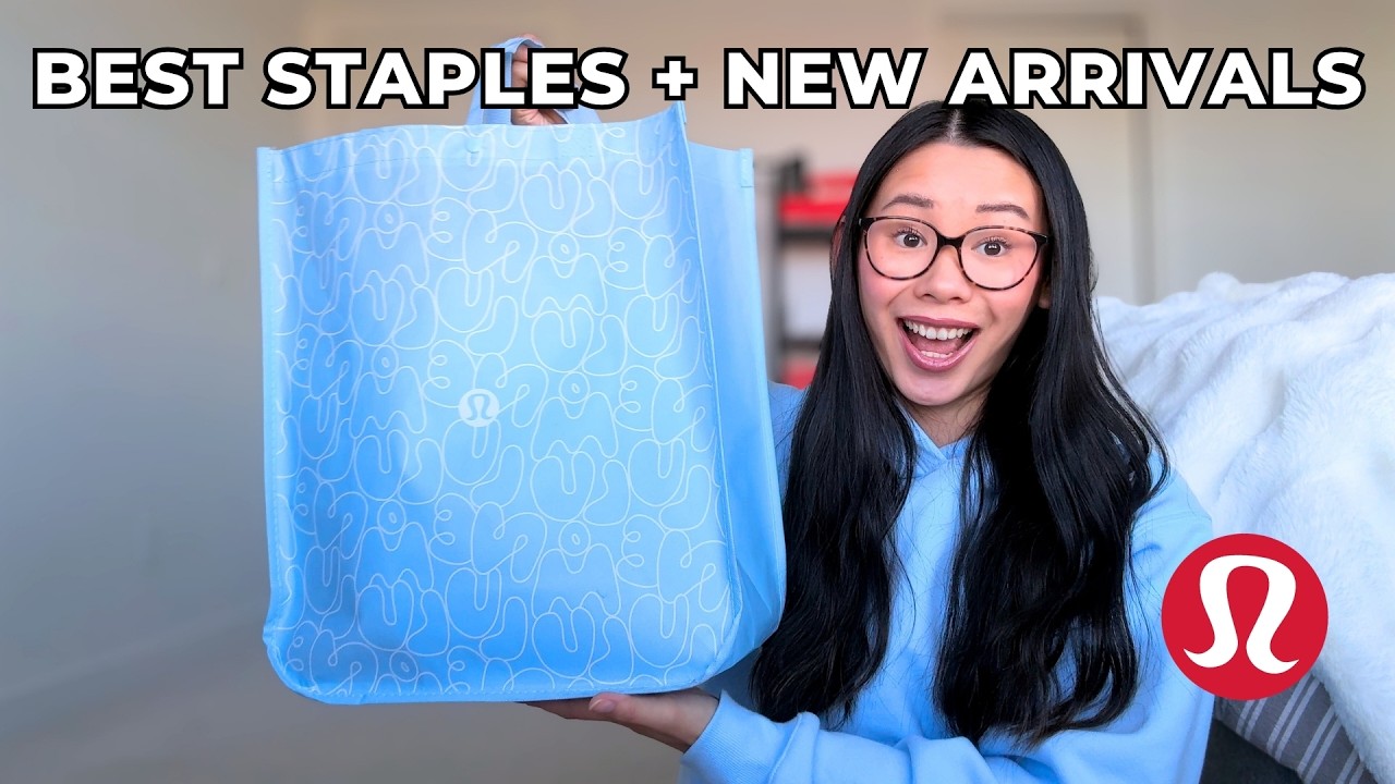 MY LAST LULULEMON HAUL! Staple pieces & new arrivals