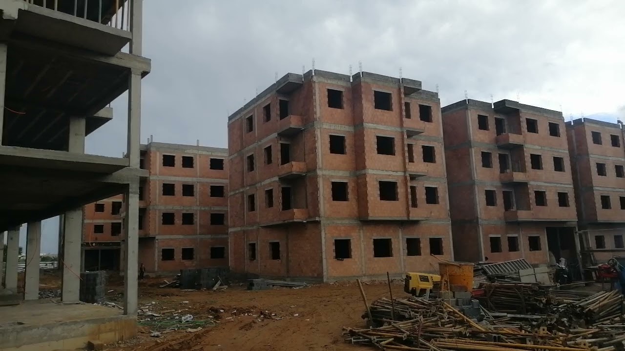 احد اوراش مدينة سلا مشروع السكن الاقتصادي جميل جدا