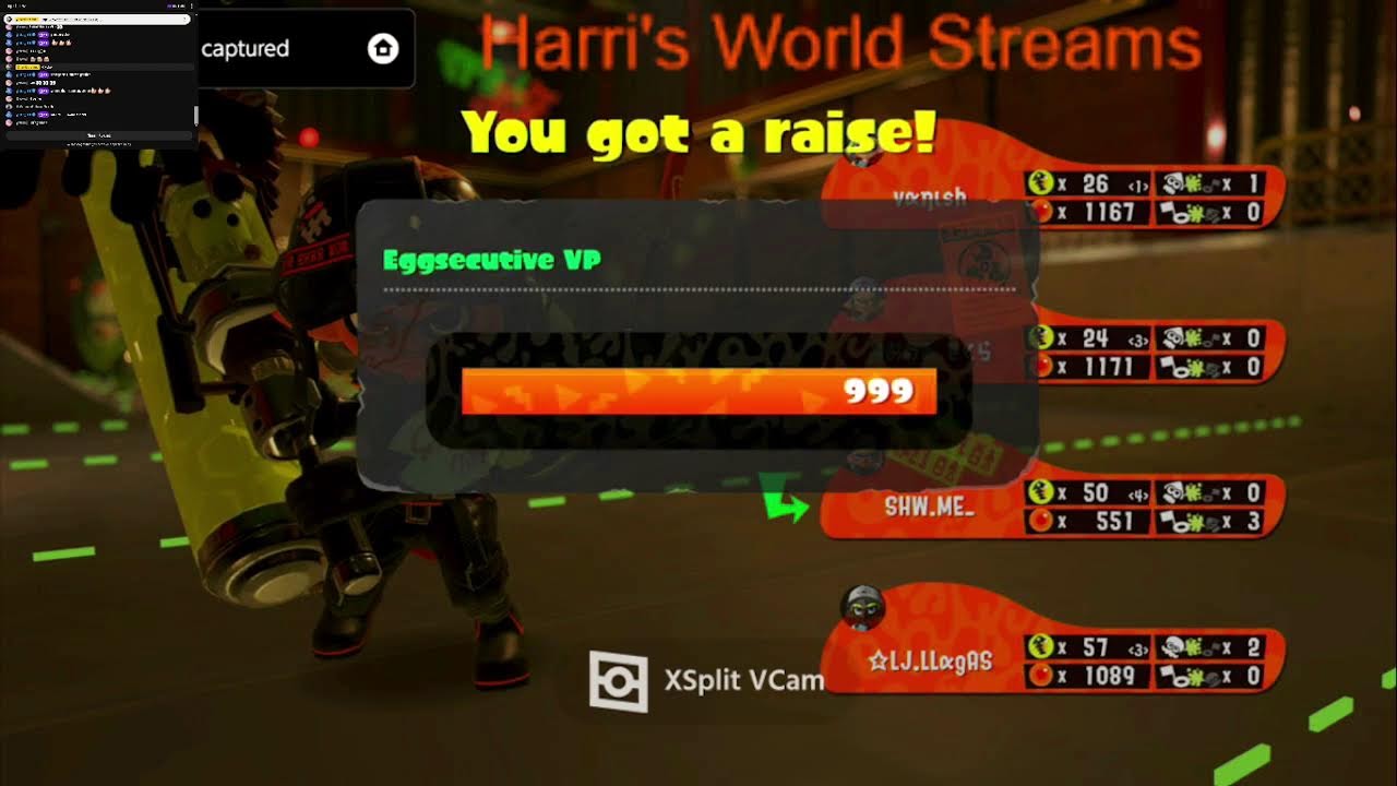 Splatoon 3 Golden Rotation! Grind for EVP 999!