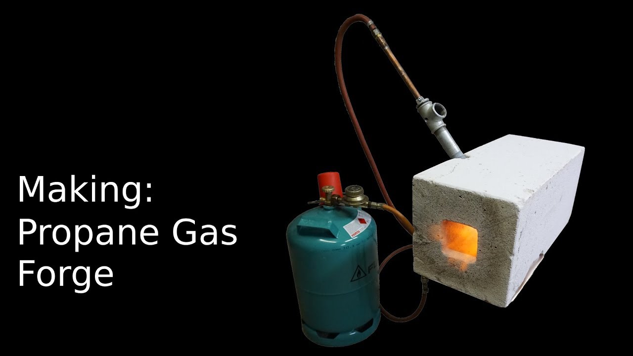 Making a DIY Propane Gas Forge