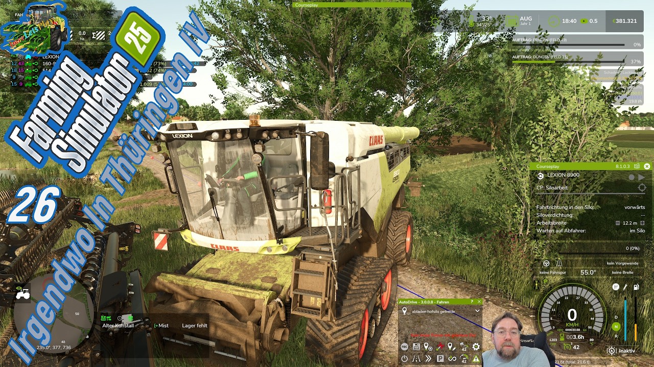 LS 25 Irgendwo in Thüringen 4 # 26 Es gibt ja noch ernte Missionen ich mach mal.