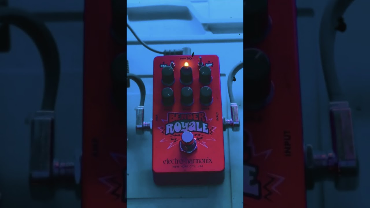 Electro Harmonix Bender Royale Fuzz Pedal Demo! (No Talking)