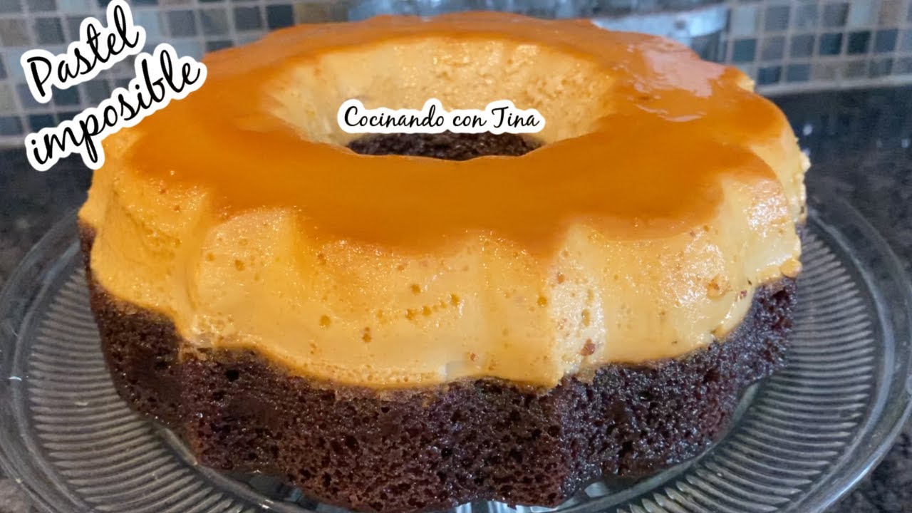 (THE BEST CHOCOFLAN) PASTEL IMPOSIBLE
