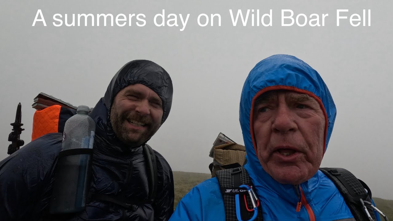 Wild camp at Sand Tarn after topping out at Wild Boar Fell.
