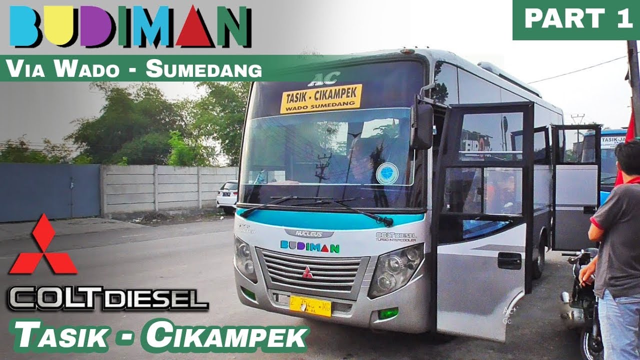 JALURNYA MANTAP! | Naik Bus Medium Budiman Tasik - Cikampek Part 1