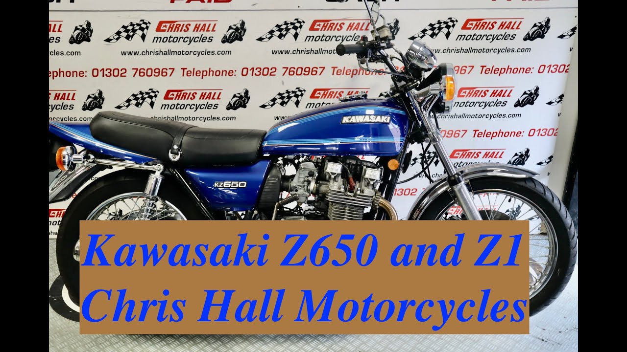 1976 Kawasaki KZ900 Z1 and KZ650 Z650 for sale @chrishallmotorcycles #motorcycles #kawasaki